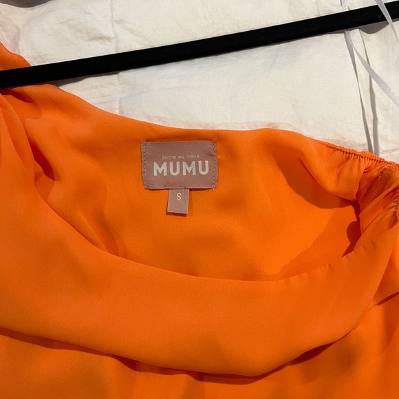 Show Me Your Mumu Trish Dress Tangerine - Picture 5 of 7